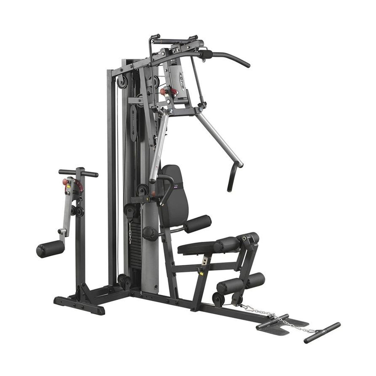 Body Solid G2B Manuel utilisateur Body Solid G2B Manuel utilisateur