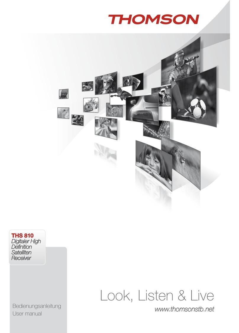 THOMSON THS810 Manuel utilisateur