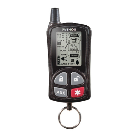Python 581XP Manuel utilisateur