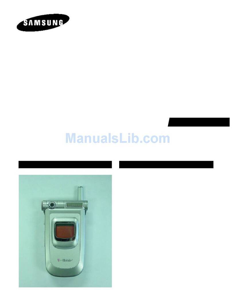 Samsung SGH V205 Manuel utilisateur