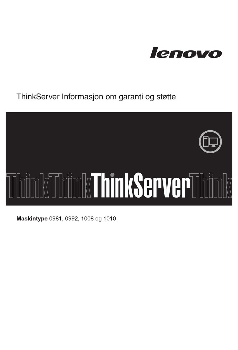 Lenovo ThinkServer TS200v Manuel utilisateur