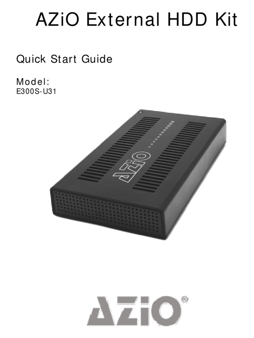 Azio E300S-U31 Manuel utilisateur