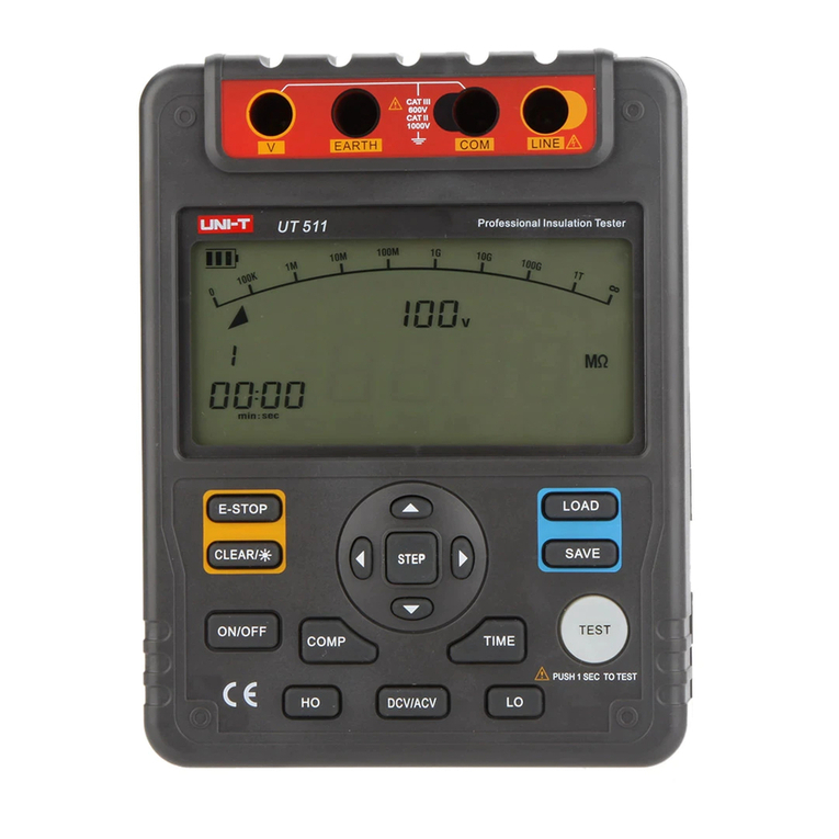 Unit UT511 Manuel utilisateur