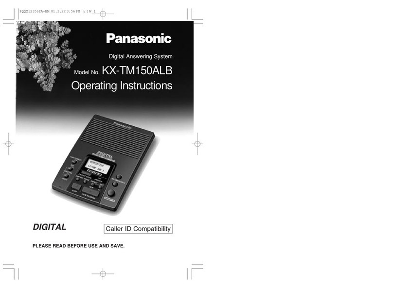 Panasonic KX-TM150ALB Manuel utilisateur