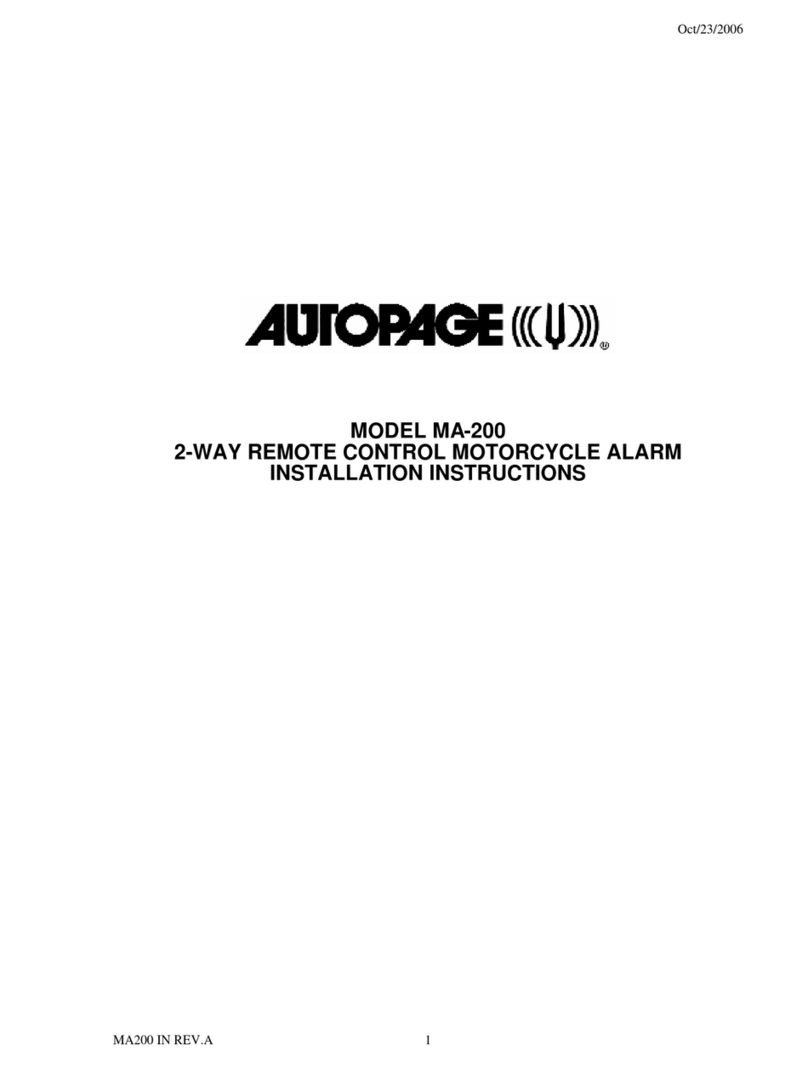 Auto Page MA-200 Manuel utilisateur