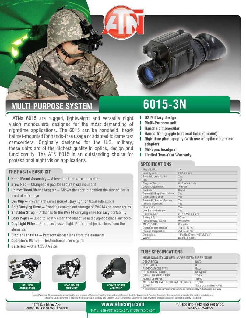 ATN 6015-3N Manuel utilisateur