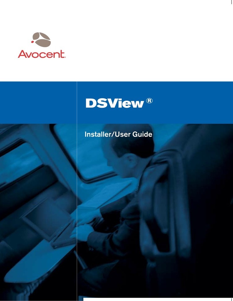 Avocent DSView Instructions d'installation et d'entretien