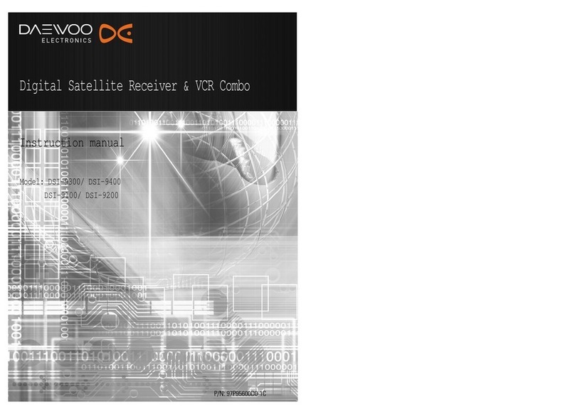 Daewoo DSI-9300 Manuel utilisateur