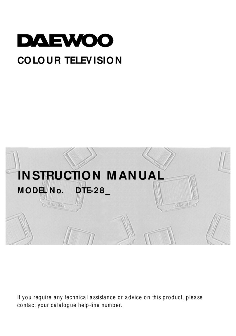 Daewoo DTE-28 Series Manuel utilisateur