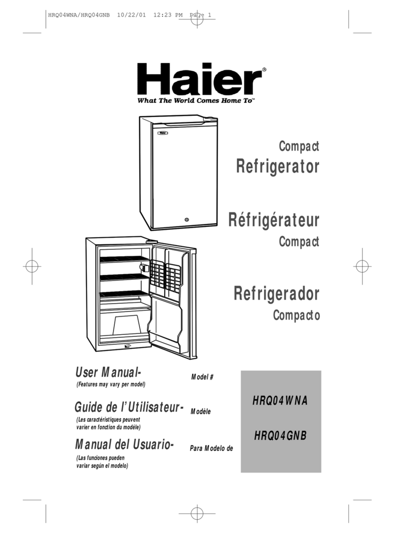 Haier HRQ04GNB Manuel utilisateur Haier HRQ04GNB Manuel utilisateur