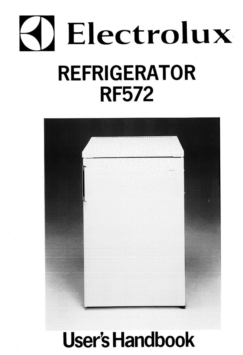 Electrolux RF572 Mode d’emploi