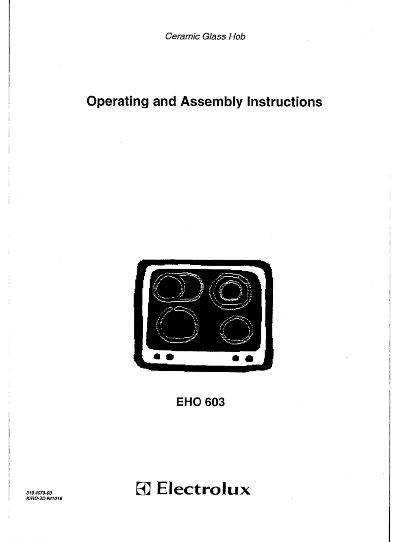 Electrolux EHO 603 K Guide produit