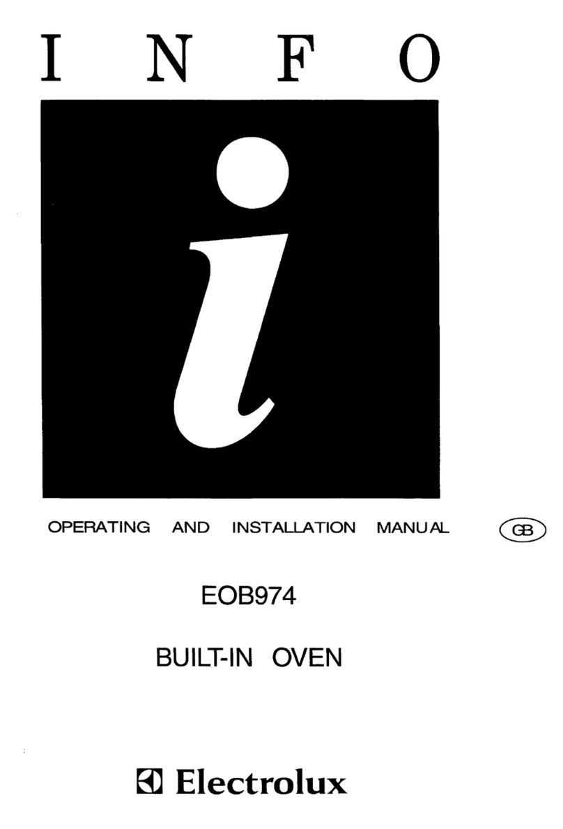 Electrolux EOB974 Fiche technique