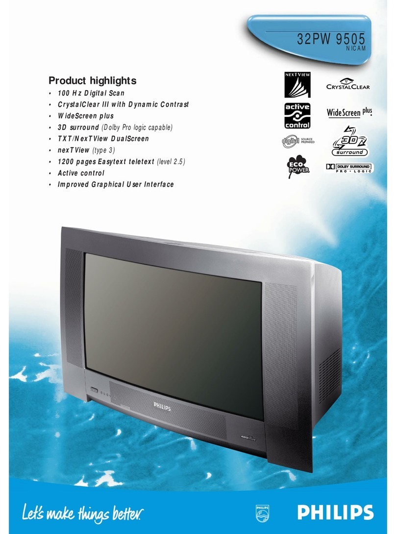 Philips 32PW9505 Manuel utilisateur