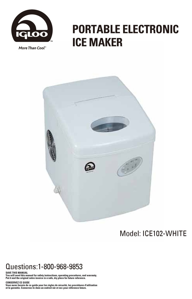 Igloo ICE102-WHITE Manuel utilisateur