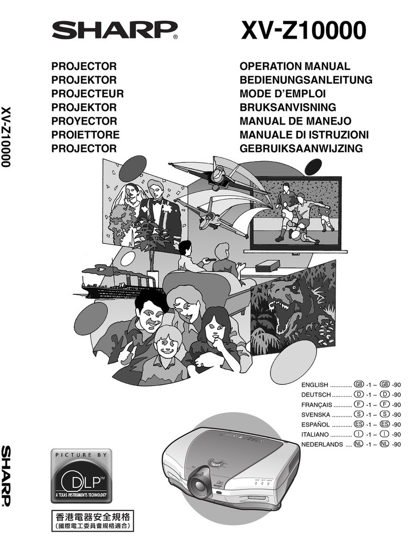 Sharp XV-Z10000 Manuel utilisateur