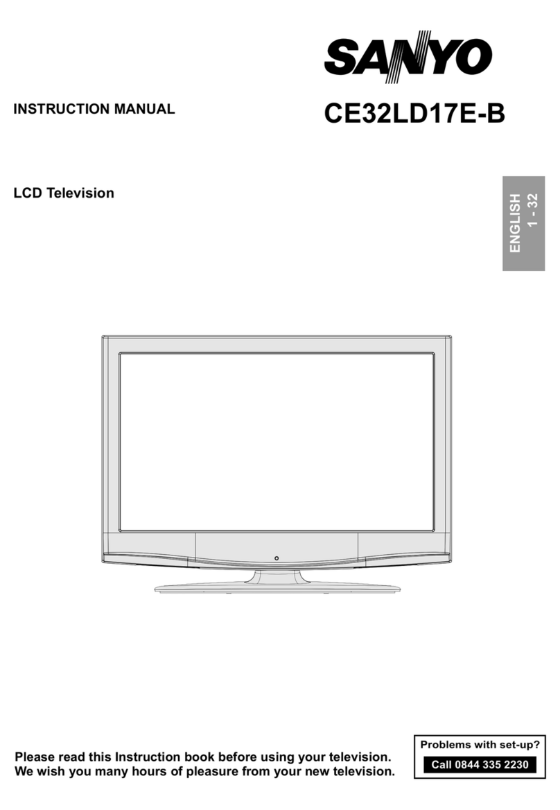 Sanyo CE32LD17E-B Manuel utilisateur