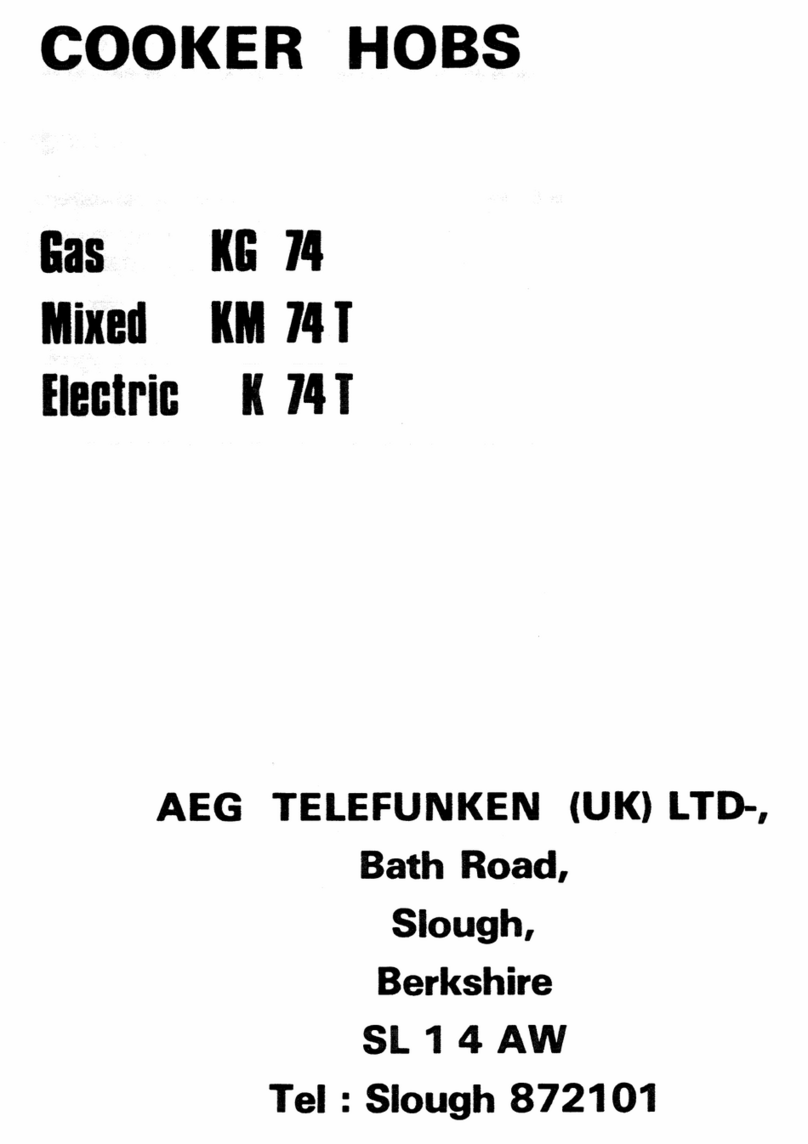 AEG K 74 T Manuel utilisateur