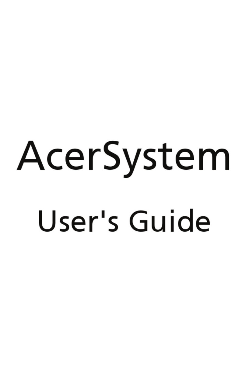 Acer AcerSystem Manuel utilisateur