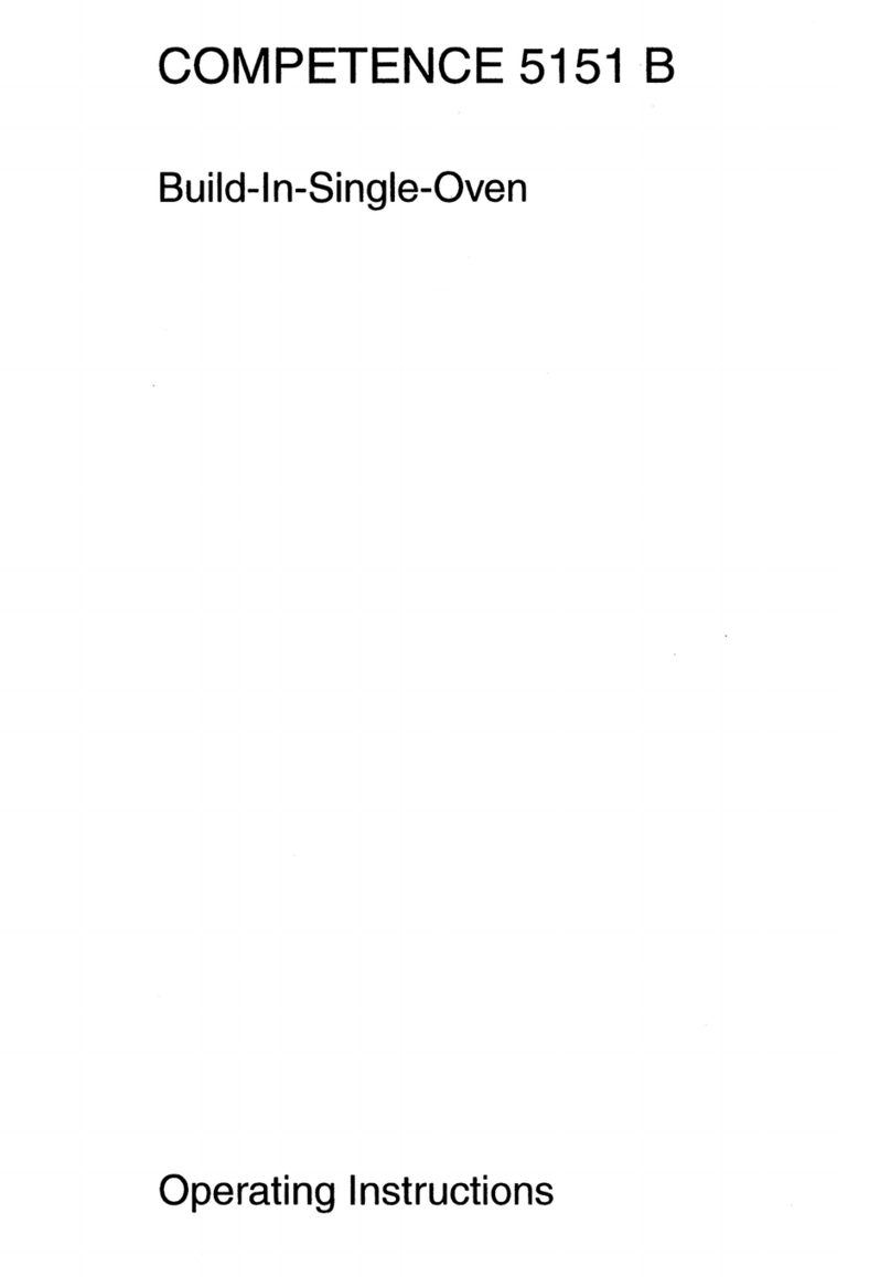 AEG COMPETENCE 5151 B Manuel utilisateur
