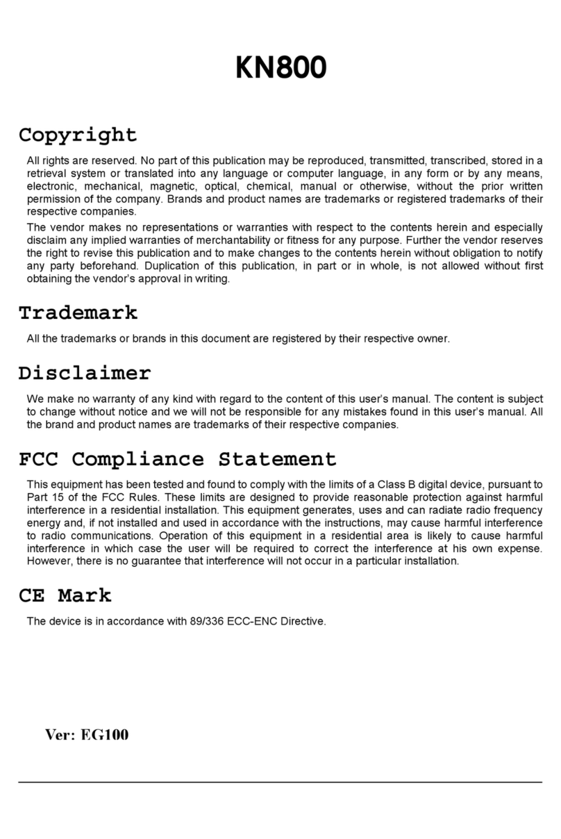 Albatron KN800 Manuel utilisateur