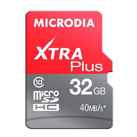 Microdia SD Manuel utilisateur
