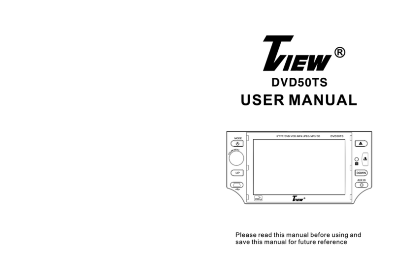 Tview DVD50TS Manuel utilisateur Tview DVD50TS Manuel utilisateur