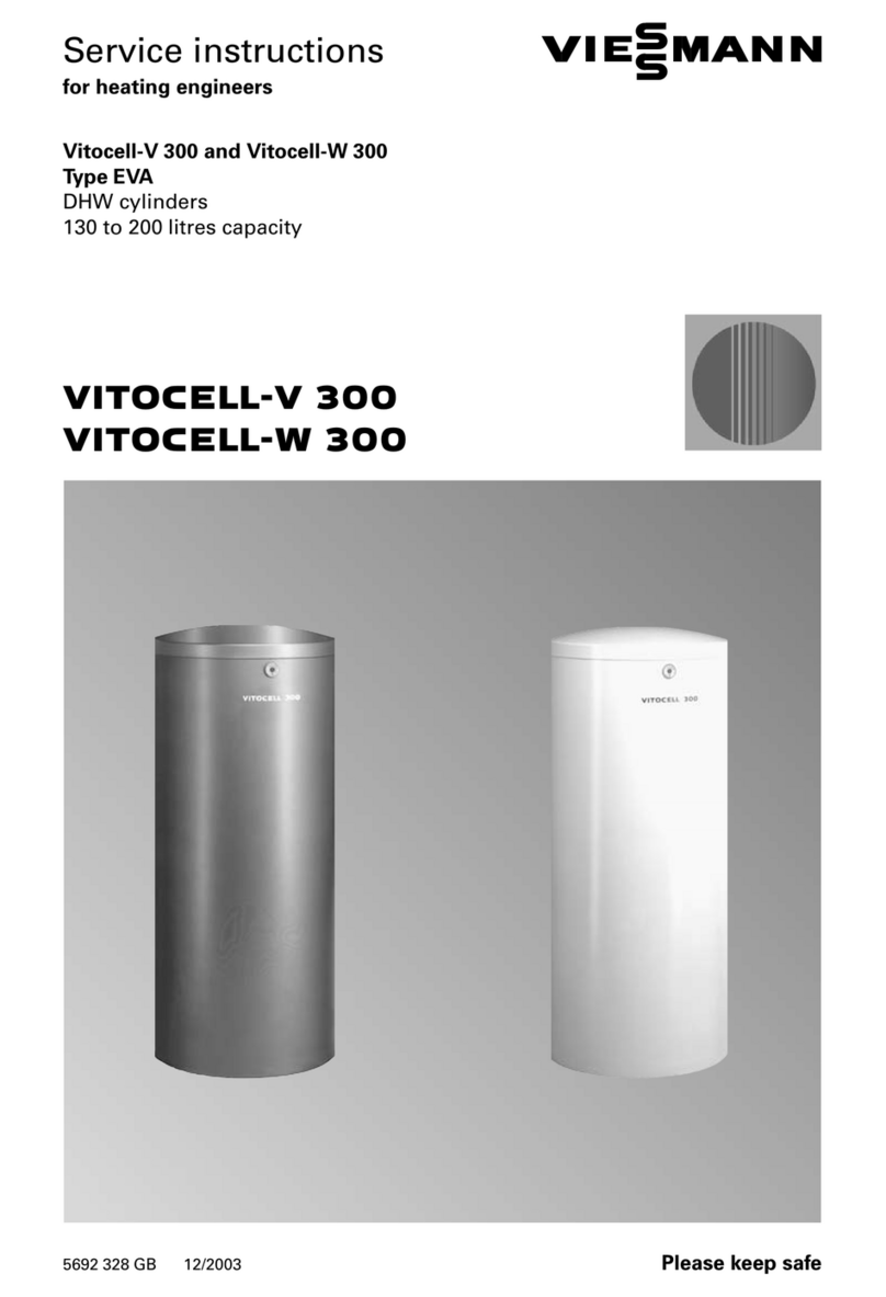 Viessmann VITOCELLV 300 Mode d'emploi