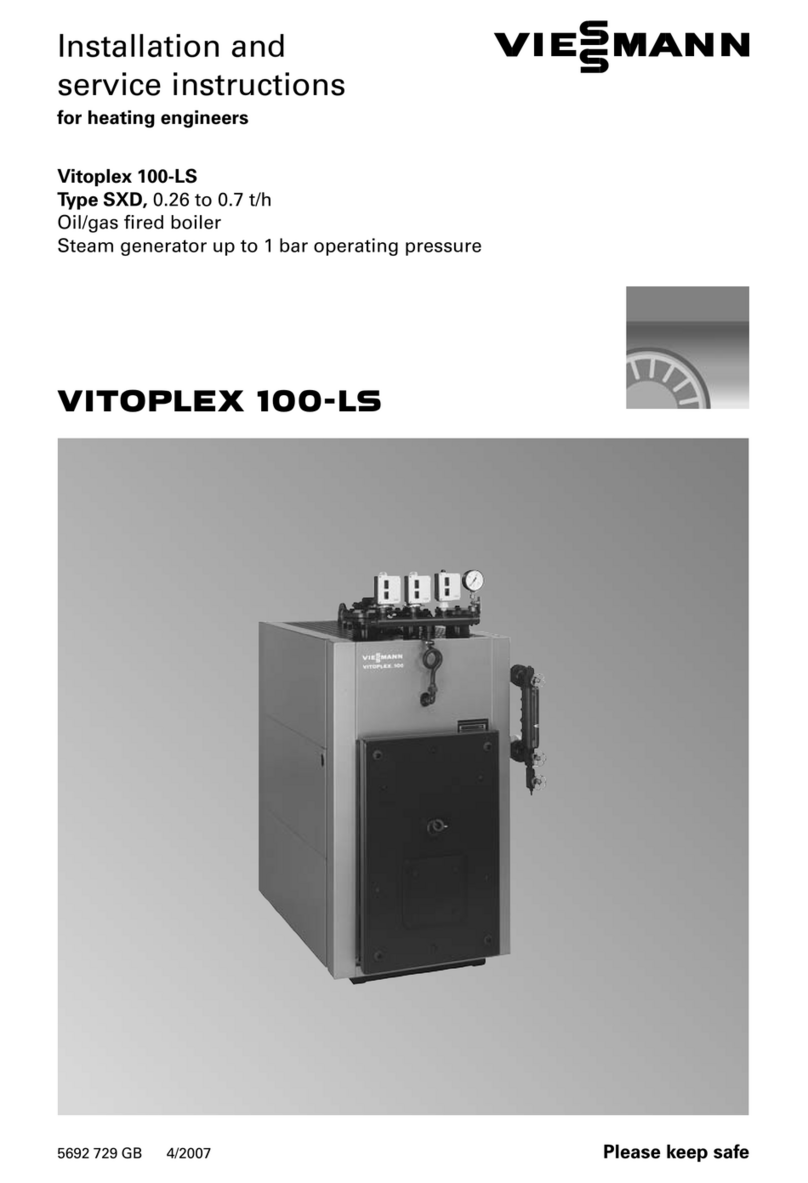 Viessmann VITOPLEX 100?LS Guide rapide