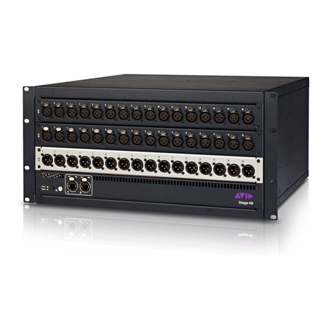 Avid Technology Stage 48 Manuel utilisateur