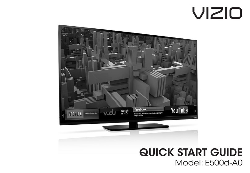 Vizio E500d-A0 Manuel utilisateur