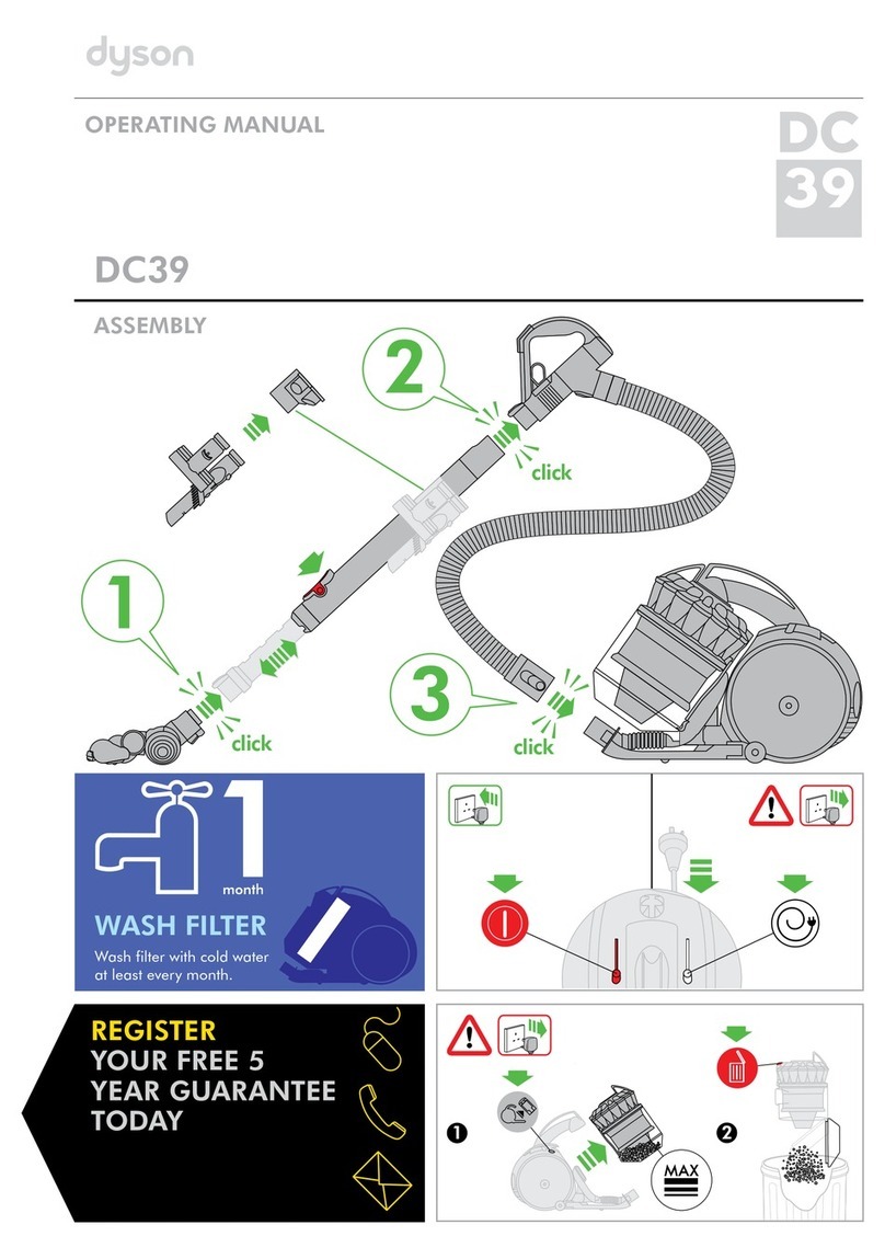 Dyson DC39 multi floor Manuel utilisateur