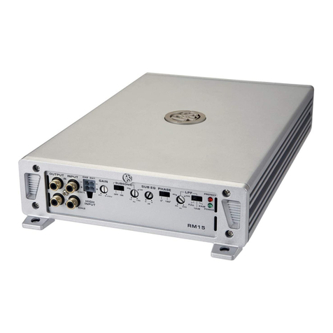 DLS RM10 Manuel utilisateur