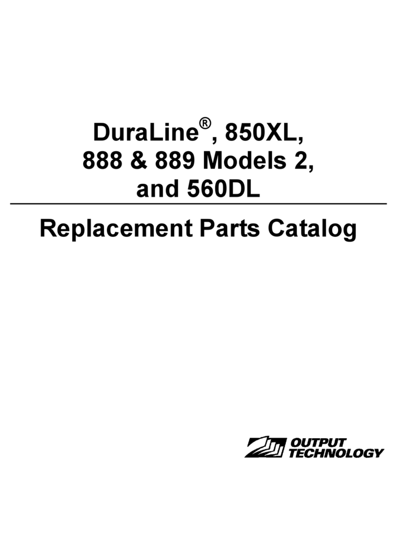 Output Technology DuraLine Guide d'application