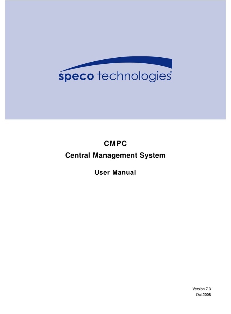 Speco CMPC Manuel utilisateur