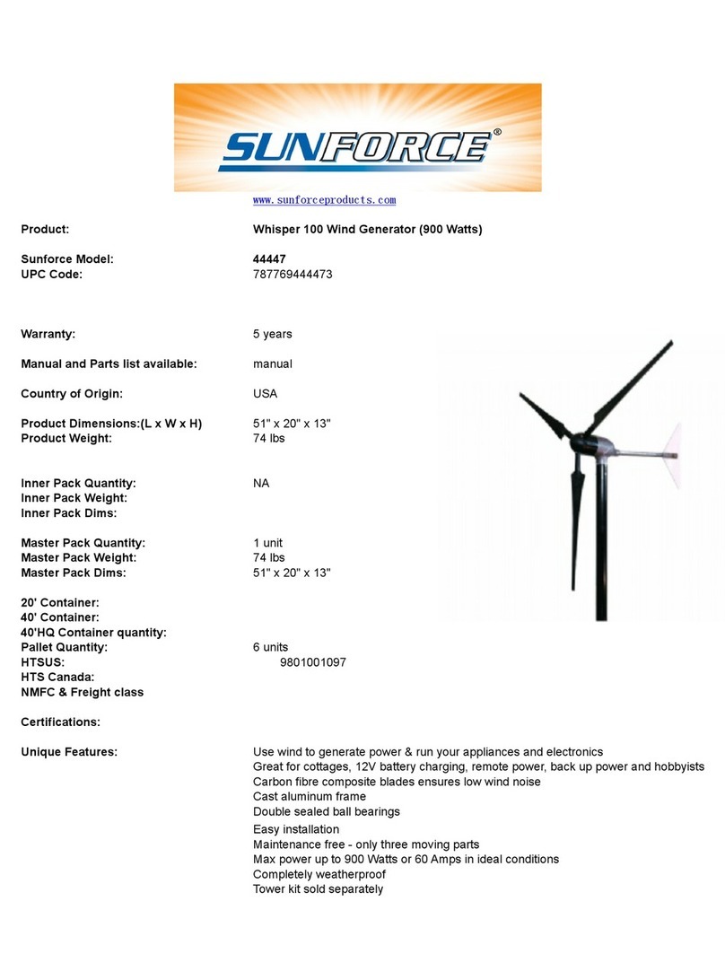Sunforce 44447 Manuel utilisateur