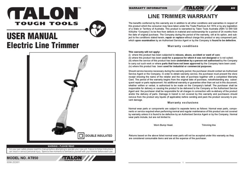 Talon AT850 Manuel utilisateur