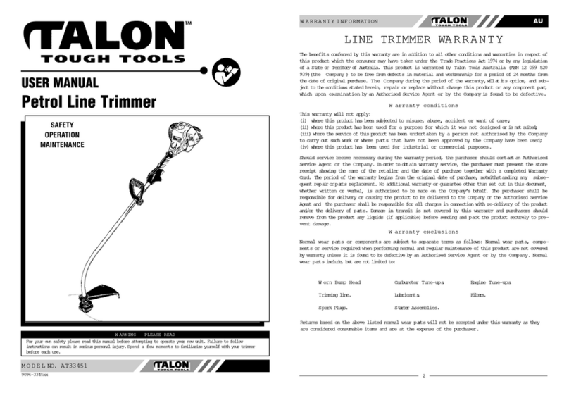 Talon AT33451 Manuel utilisateur