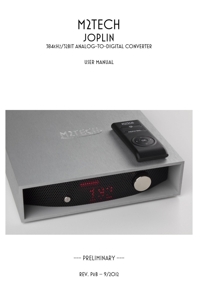 M2TECH JOPLIN Manuel utilisateur