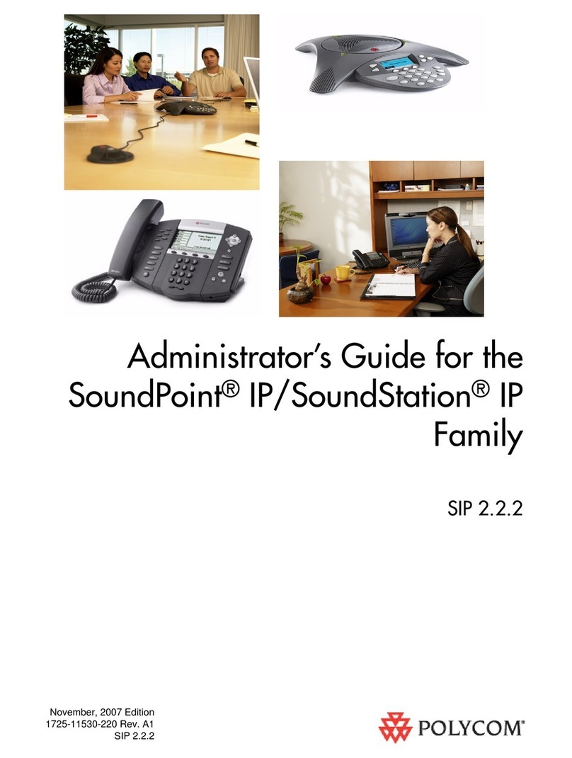 Polycom SIP 2.2.2 Manuel utilisateur