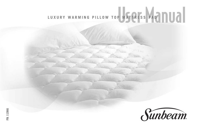 Sunbeam warming Manuel utilisateur