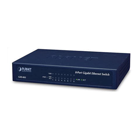 Planet GSD-503 Manuel utilisateur
