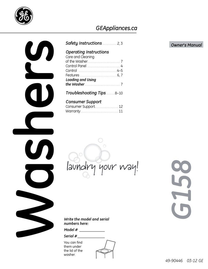 GE G158 Manuel utilisateur