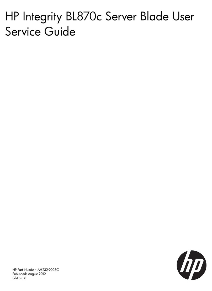 HP Integrity BL870c Manuel utilisateur