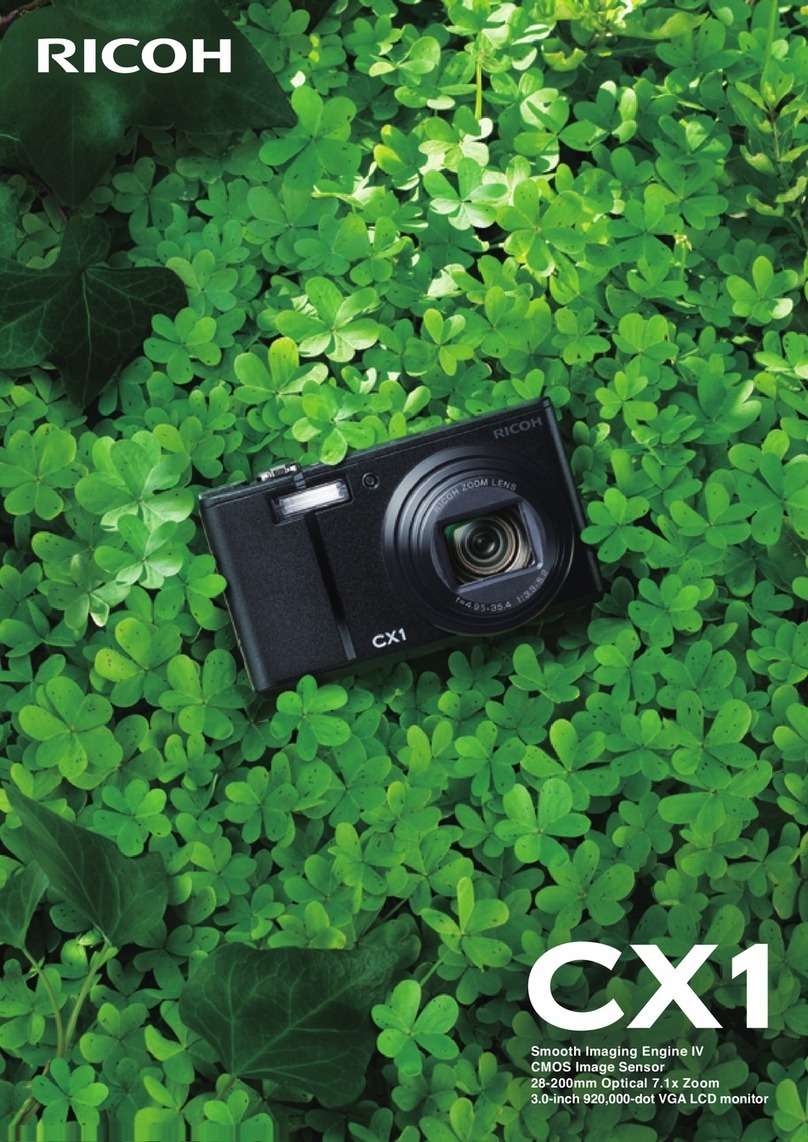 Ricoh CX1 Manuel utilisateur