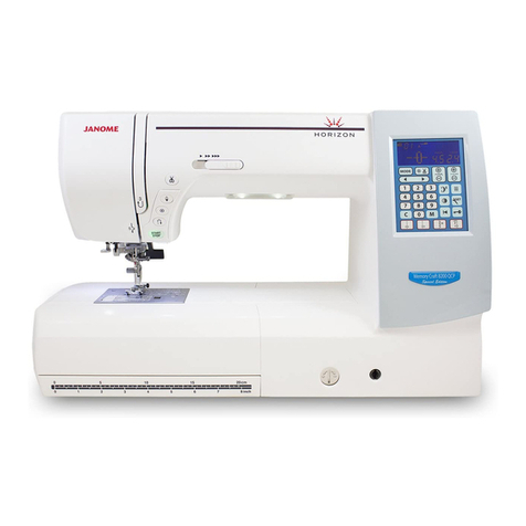 Janome Horizon Manuel utilisateur