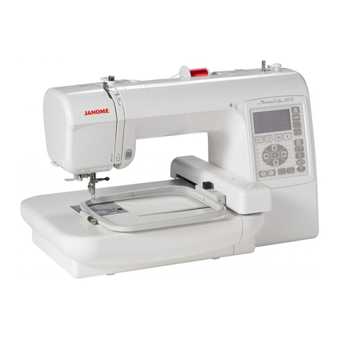 Janome MC 200E - Manuel utilisateur