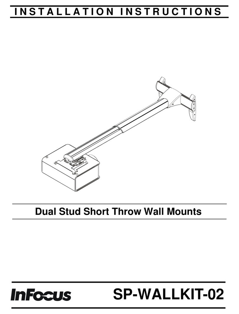 InFocus SP-WALLKIT-02 Manuel utilisateur