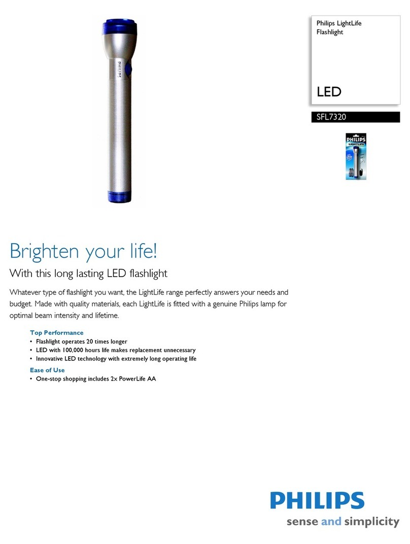 Philips LightLife SFL7320 Manuel utilisateur