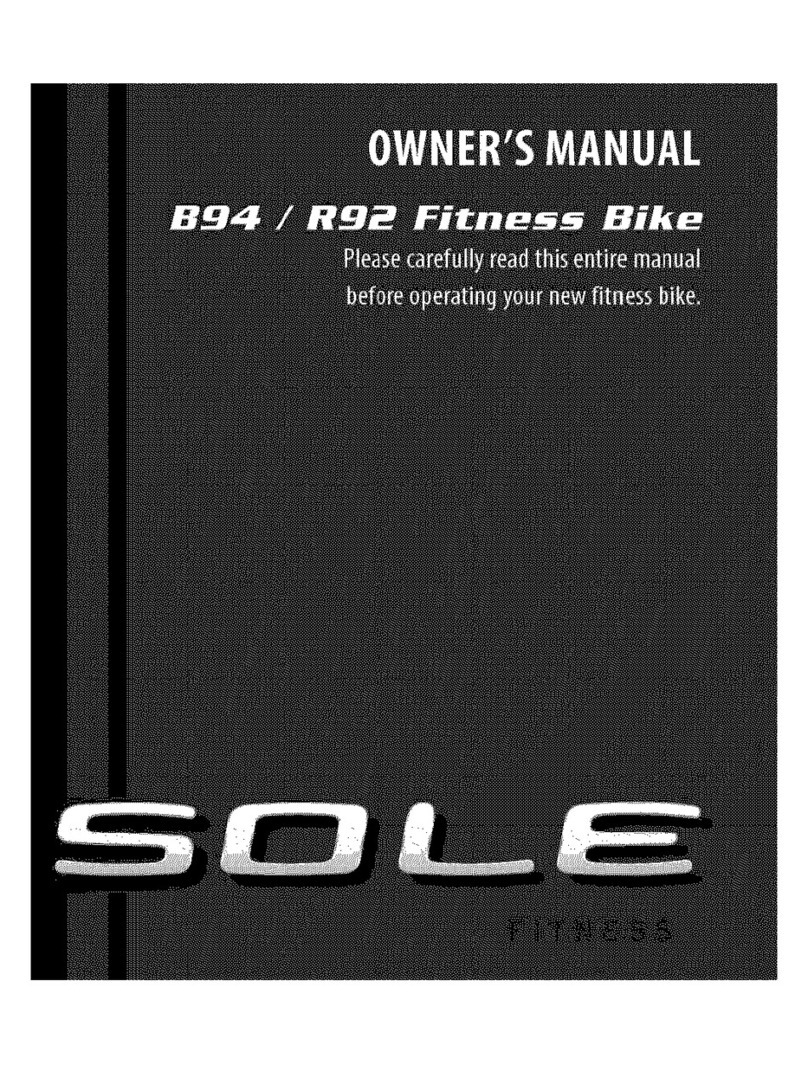 SOLE B94 Manuel utilisateur